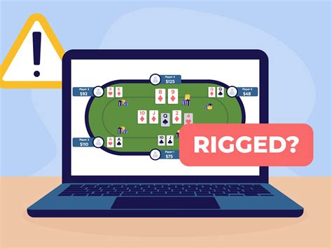 is online gambling rigged|online poker is rigged.